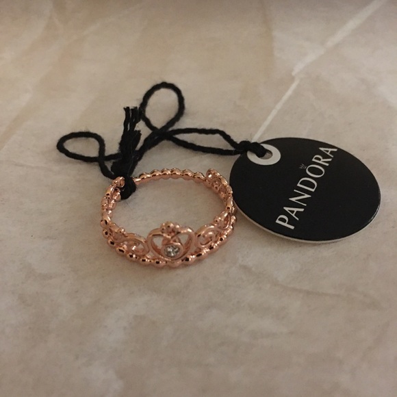 Pandora Rose Gold Tiara Ring - Picture 2 of 2